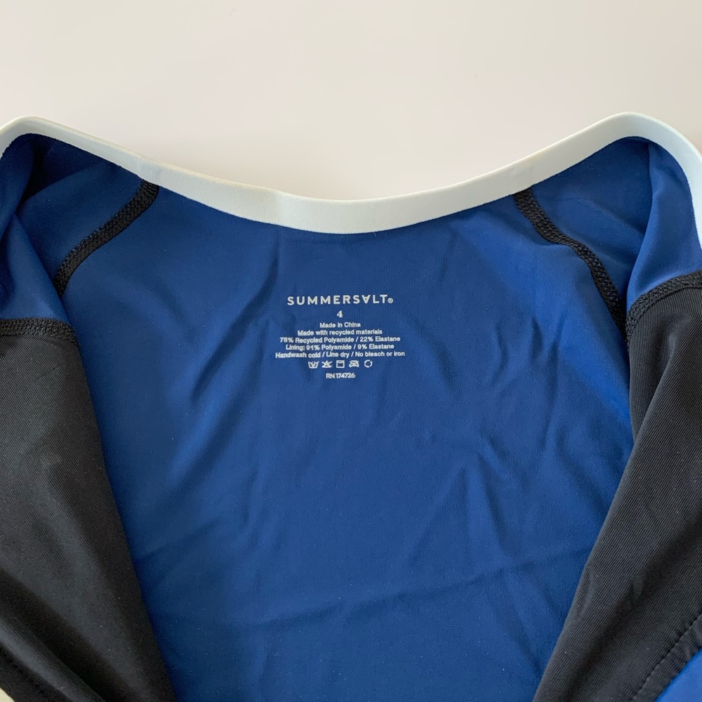 NWOT Summersalt Rash Guard/Swimsuit - Picture 5 of 7